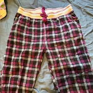 Harlow flannel pj pants size Large